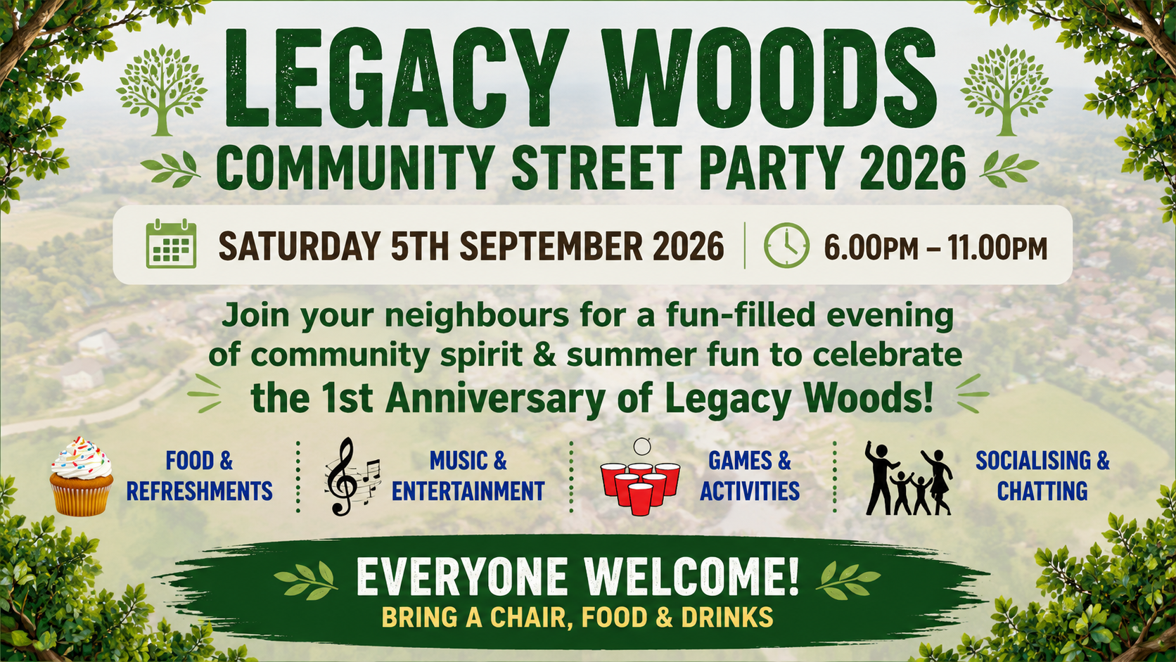 Legacy Woods Community Street Party 2026